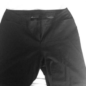 Black Capri length slacks